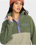 BILLABONG Horizon Mock Neck - TREE HUGGER