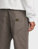 RVCA Americana Carpenter Elastic Pant - MUSHROOM