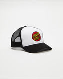 SANTA CRUZ Boys Classic Dot Cap - WHITE