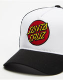 SANTA CRUZ Boys Classic Dot Cap - WHITE