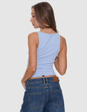 THRILLS Minimal Scoop Tank - PLACID BLUE