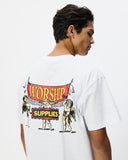WORSHIP Bannerman Tee - WHITE