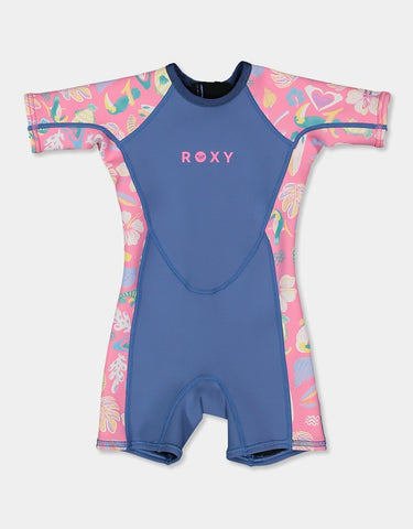 ROXY Swell Natural Toddlers Short Sleeve Springsuit 1.5mm - OCEAN LOVE