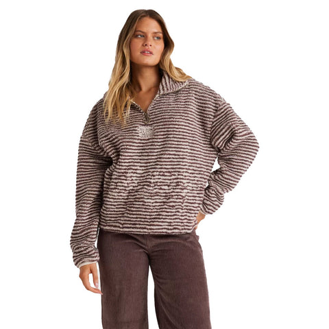 BILLABONG Cool Tides Half Zip - WHITECAP