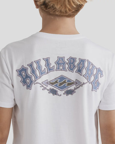 BILLABONG Rose Arch Regular Short Sleeve Tee - WHITE