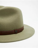 BRIXTON Messer Fedora - LIGHT OLIVE