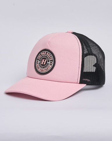 THE MAD HUEYS Good Life Women's Twill Trucker - FAIRY FLOSS