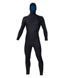 O'NEILL Hyperfreak Chest Zip Full With Hood 4/3+mm - BLACK/BLACK