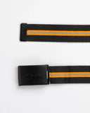 RUSTY Flip Daddy Belt - BLACK / PERSIMMON ORANGE