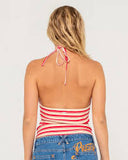 RUSTY Emma Cutout Skimmer Tank - RED