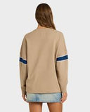 BILLABONG Supalove Sweater - COBBLESTONE