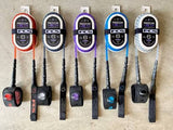 FCS Freedom Helix All Round Leash - NATURAL / BLACK