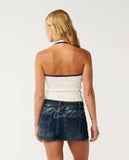 RIP CURL Samba Fitted Halter - BONE