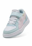 PUMA Caven III Block AC+ Infant - AQUA GLOW/POWDER PINK/WHITE