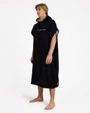 QUIKSILVER Core Hoody Towel - BLACK/JET BLACK