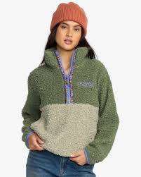 BILLABONG Horizon Mock Neck - TREE HUGGER