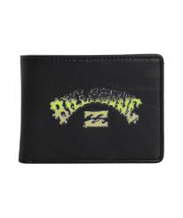 BILLABONG Range Wallet - BLACK/GREEN