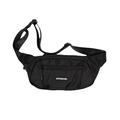 WORSHIP Core Crossbody Hip Bag - BLACK