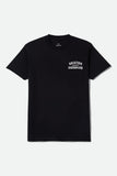 BRIXTON Chains STD Tee - BLACK