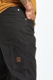 BRIXTON Builders Carpenter Pants - WASHED BLACK