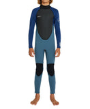 O'NEILL - Boys Reactor 2 Back Zip Full 3/2mm - CADET/MARINE
