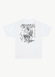 AFENDS Horsey Recycled Boxy Fit Tee - WHITE