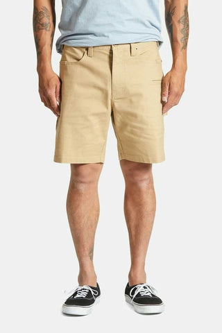 BRIXTON Builders Carpenter Shorts - SAND