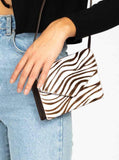 RUSTY - Grace Convertible Side Bag - ZEBRA