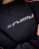 RUSTY South Of The River Over Sized Crew - NAVY/RED