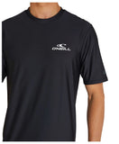 O'NEILL Reactor UV Short Sleeve Rash Tee - BLACK