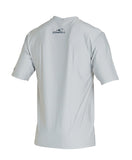 O'NEILL Reactor UV Short Sleeve Rash Tee - COOL GREY