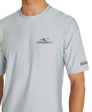 O'NEILL Reactor UV Short Sleeve Rash Tee - COOL GREY
