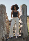 AFENDS Sofia Wide Leg Pant - REVERB MOONBEAM CHECK