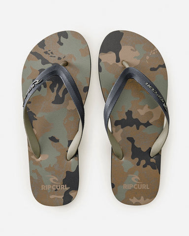 RIP CURL Camo Bloom Thongs - CAMO