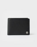 RUSTY High River 3 Leather Wallet - BLACK