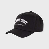 SANTA CRUZ College Snapback Cap - BLACK (Youth OSFM)