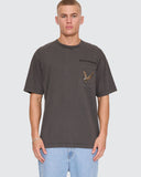 THRILLS Seen & Heard Oversize Pocket Tee - MERCH BLK