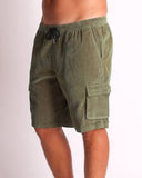 TOWN & COUNTRY Barrack Cord Short- MILITARY