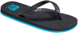 REEF Grom Switch Foot Youth Thongs  - BLACK/BLUE