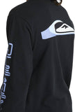 QUIKSILVER Boys Warp Drive Long Sleeve Tee - BLACK