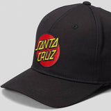 SANTA CRUZ Classic Dot Elastic Cap Youth - BLACK