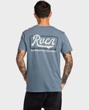 RVCA Frame Up Short Sleeve Tee - VINTAGE NAVY