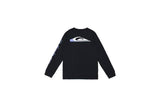 QUIKSILVER Boys Warp Drive Long Sleeve Tee - BLACK