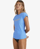 BILLABONG Society Foil Short Sleeve Sunshirt - TIDAL BLUE