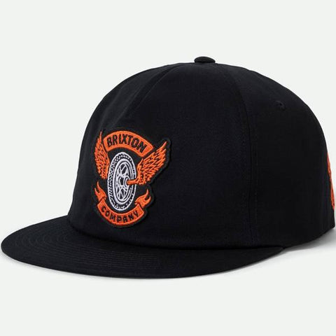 BRIXTON Payson HP Snapback - BLACK