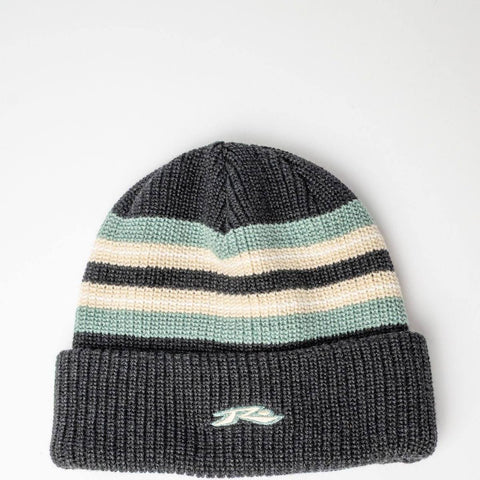 RUSTY Big Red Beanie - CARBON