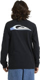QUIKSILVER Boys Warp Drive Long Sleeve Tee - BLACK