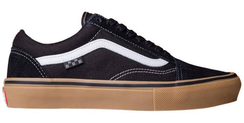 VANS Old Skool Skate - BLACK/GUM/WHITE