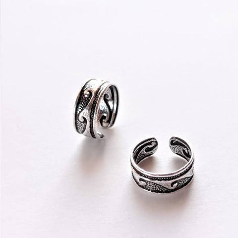 925 Sterling Sliver Wave Ear Cuffs