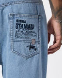 S-DOUBLE Emb 5 Pocket Standard Jean - SUPER LIGHT